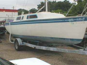 1973 Aquarius 23 sailboat