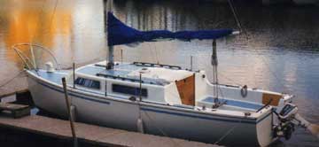 1972 Aquarius 23 sailboat