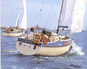 1984 Bavaria 707 sailboat