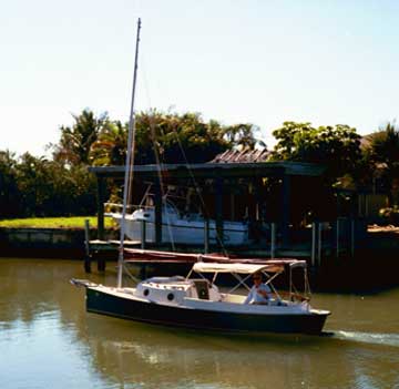 1997 Bay Hen 21 sailboat