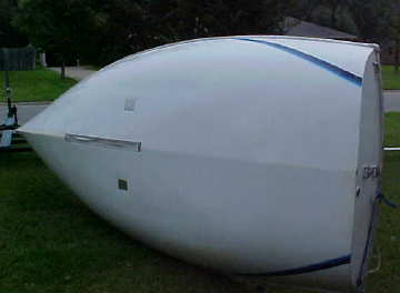 1982 Chrysler Buccaneer sailboat, spinnaker