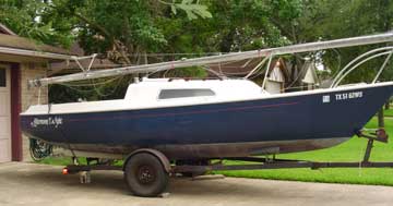 1971 Cal 21 sailboat
