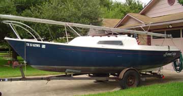 1971 Cal 21 sailboat