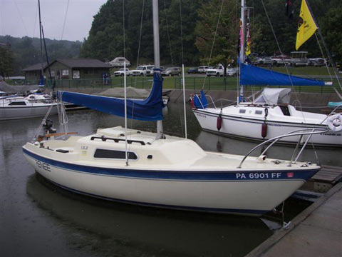 cal 21 sailboat for sale