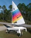 1986 Hobie Holder 12 sailboat