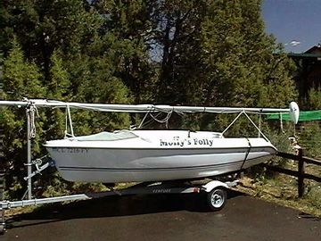 2004 Hunter 170 sailboat