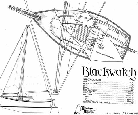blackwatch 18 sailboat for sale
