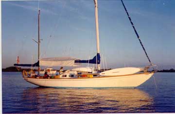 Block Island 40 sailboat
