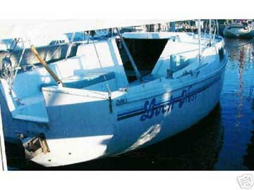 1968 Cal 25 sailboat