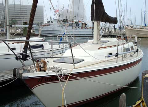 Cal 31 sailboat