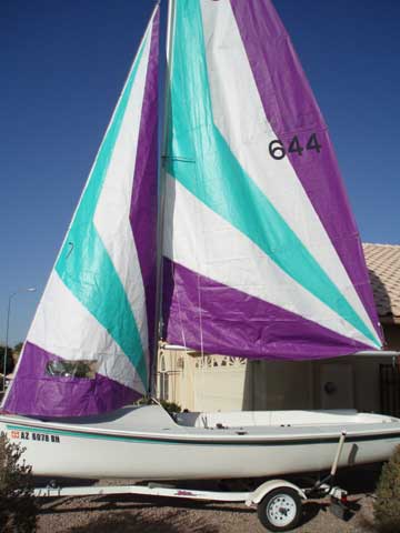 2001  Capri 16.5 sailboat