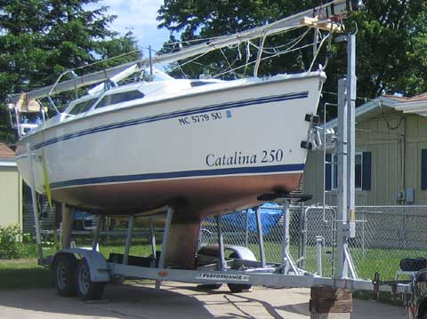 Catalina 250 sailboat