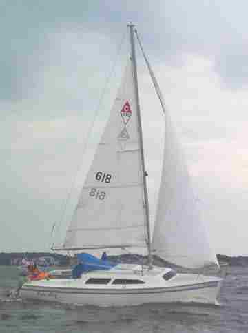 2002 Catalina 250 sailboat