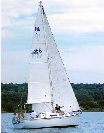 1973 C&C 27 sailboat