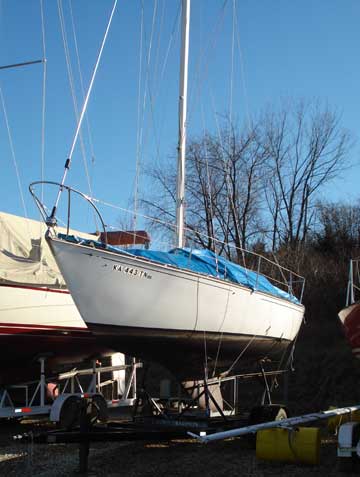 1973 C&C 27 sailboat