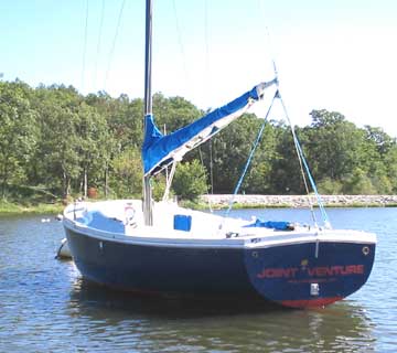 1970 Columbia 21 sailboat