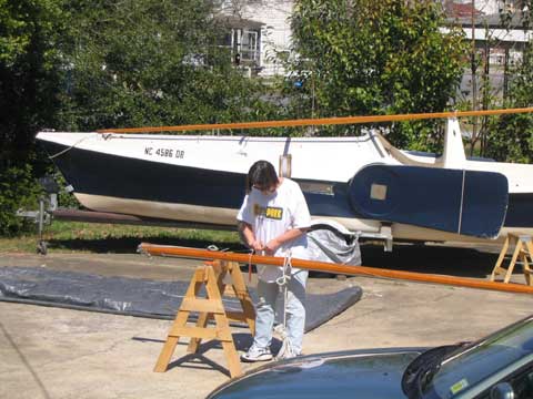 Dovekie 21 sailboat