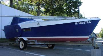 1987 Dovekie 21 sailboat