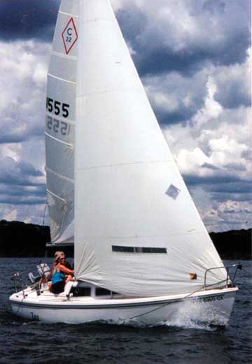 1984 Catalina 22 sailboat