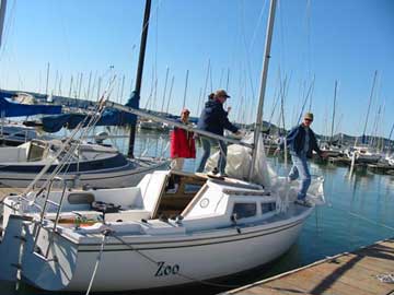 1984 Catalina 22 sailboat