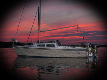 1985 Catalina 22 sailboat