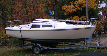 1985 Catalina 22 sailboat