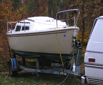1985 Catalina 22 sailboat