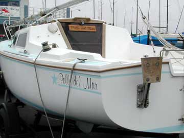 1971 Catalina 22 sailboat