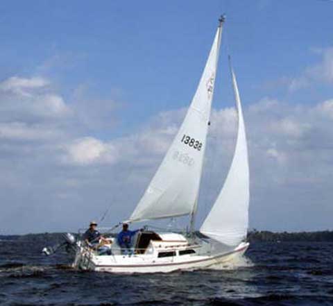 Catalina 22 sailboat