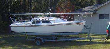 Catalina 22 sailboat