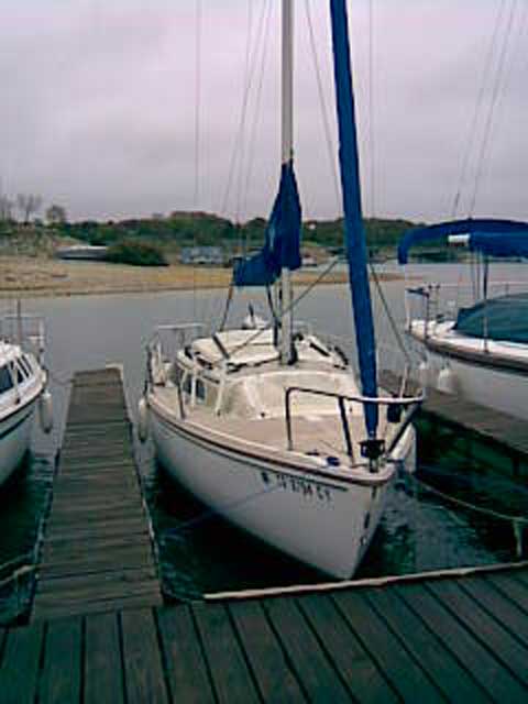 Catalina 22 sailboat