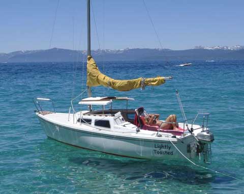 Catalina 22 sailboat