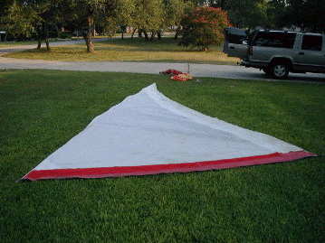 1977 Catalina 22 mainsail