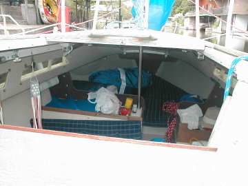 1986 Catalina 22 cabin