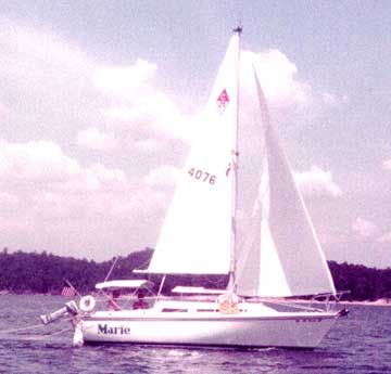 1982 Catalina 25 sailboat
