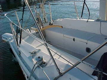 Catalina 25 cockpit