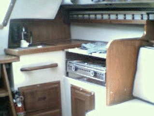 1981 Catalina 25 galley