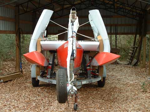 Discovery 20 trimaran sailboat