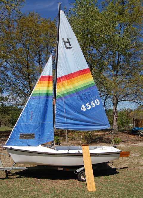 Holder 14 sailboat