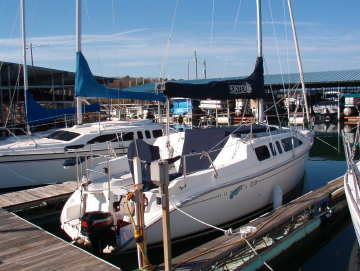 2001 Hunter 260 sailboat