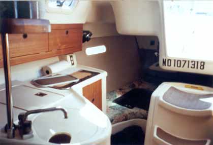 1996 Hunter 280 sailboat