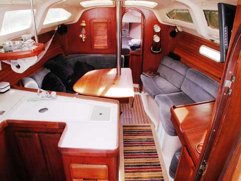 Hunter 336 sailboat