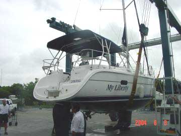 2002 Hunter 356 sailboat