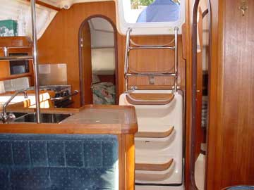 1996 Hunter 376 sailboat