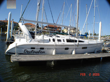 1999 Hunter 410 sailboat