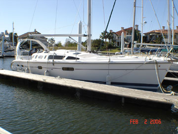1999 Hunter 410 sailboat