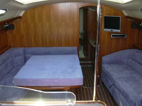 Hunter 41 sailboat