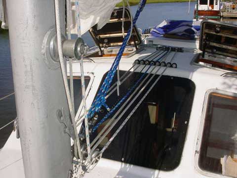 Islander 37 sailing boat