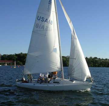 1993 J/80 sailboat