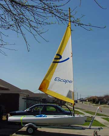 2004 Johnson Outdoors Escape 13 sailboat